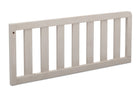 Simmons Kids Antique White (122) Toddler Guardrail, Angled View b2b 1-Toddler Guardrail (329725)