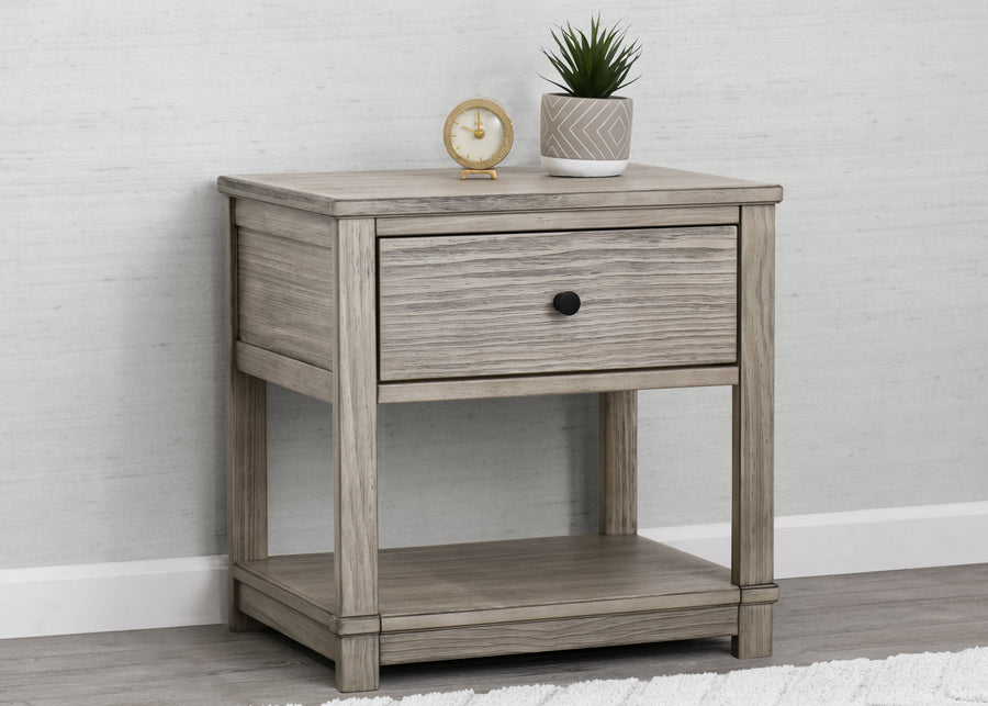 Simmons Kids Rustic White (119) Monterey Nightstand 5-Monterey Nightstand