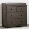 Rustic Grey (084) 17-Monterey 4 Drawer Dresser with Changing Top