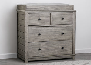 Simmons Kids Rustic White (119) Monterey 4 Drawer Dresser with Changing Top 1