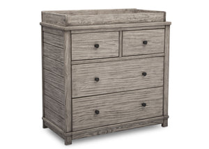 Simmons Kids, Rustic White (119), monterey 4 drawer dresser with changing top 12