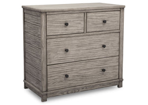 Simmons Kids, Rustic White (119), monterey 4 drawer dresser with changing top, straight view b1b 29