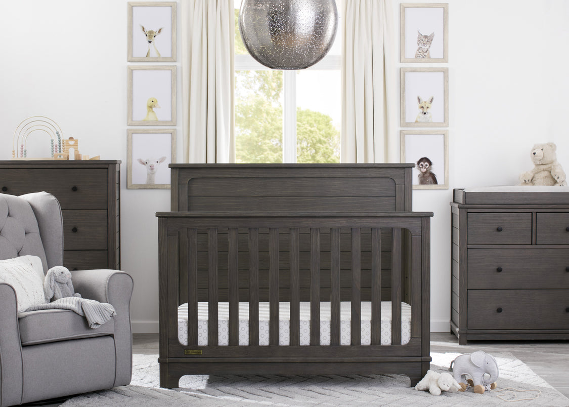Simmons Kids Rustic Grey (084) Monterey 4 Drawer Chest