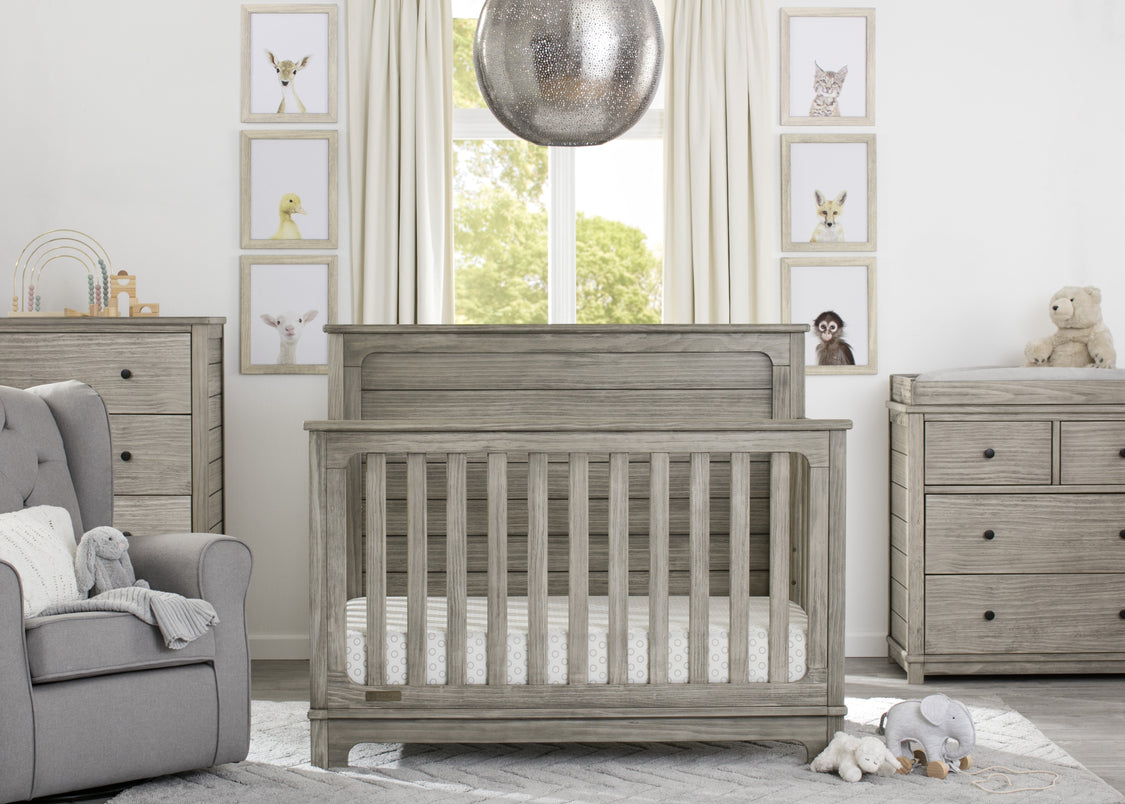 Simmons Kids Rustic White (119) Monterey 4 Drawer Chest
