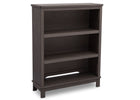 Simmons Kids Rustic Grey (084) Monterey Bookcase/ Hutch, angled view a2a 5-Monterey Bookcase