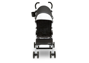 Jeep North Star Stroller by Delta Children, Black with Neutral Grey (2277), with extendable European-style canopy with sun visor 11