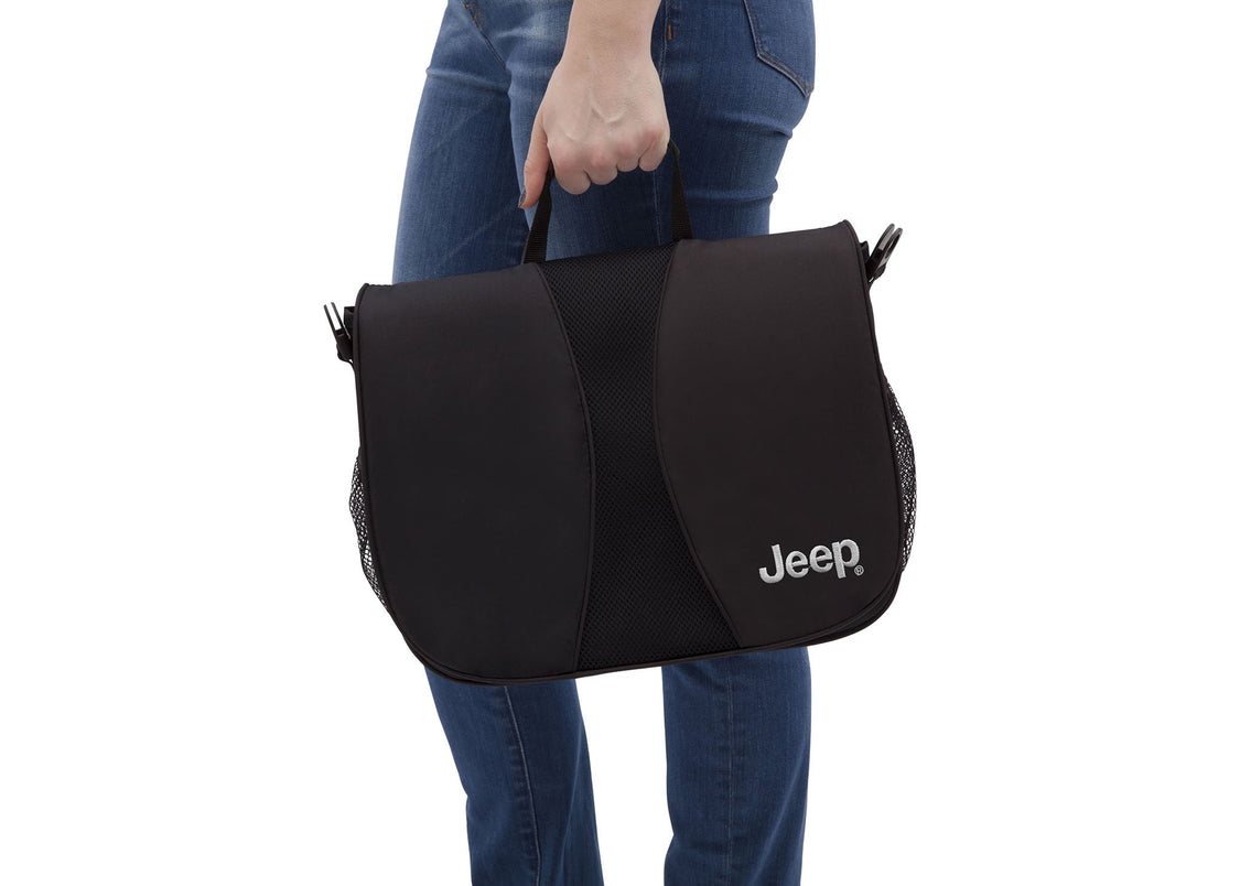 Jeep North Star Stroller by Delta Children, Black with Neutral Grey (2277), with Removable carry-all parent organizer