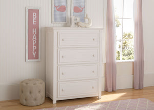 Simmons Kids Rustic Bianca (170) Oakmont 4 Drawer Chest Room View a1a 8