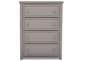 Simmons Kids Rustic Haze (940) Oakmont 4 Drawer Chest Front View b1b 1