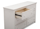 Simmons Kids Rustic Bianca (170) Oakmont 6 Drawer Dresser, Detail View a4a 3-Oakmont 6 Drawer Dresser