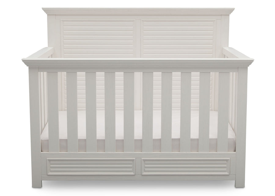 Simmons Kids Rustic Bianca (170) Oakmont Crib 'N' More Front view a1a 2-Oakmont Crib 'N' More
