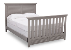 Simmons Kids Rustic Haze (940) Oakmont Crib 'N' More Full size conversion bed side b5b 12