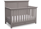 Simmons Kids Rustic Haze (940) Oakmont Crib 'N' More side view b2b 8-Oakmont Crib 'N' More