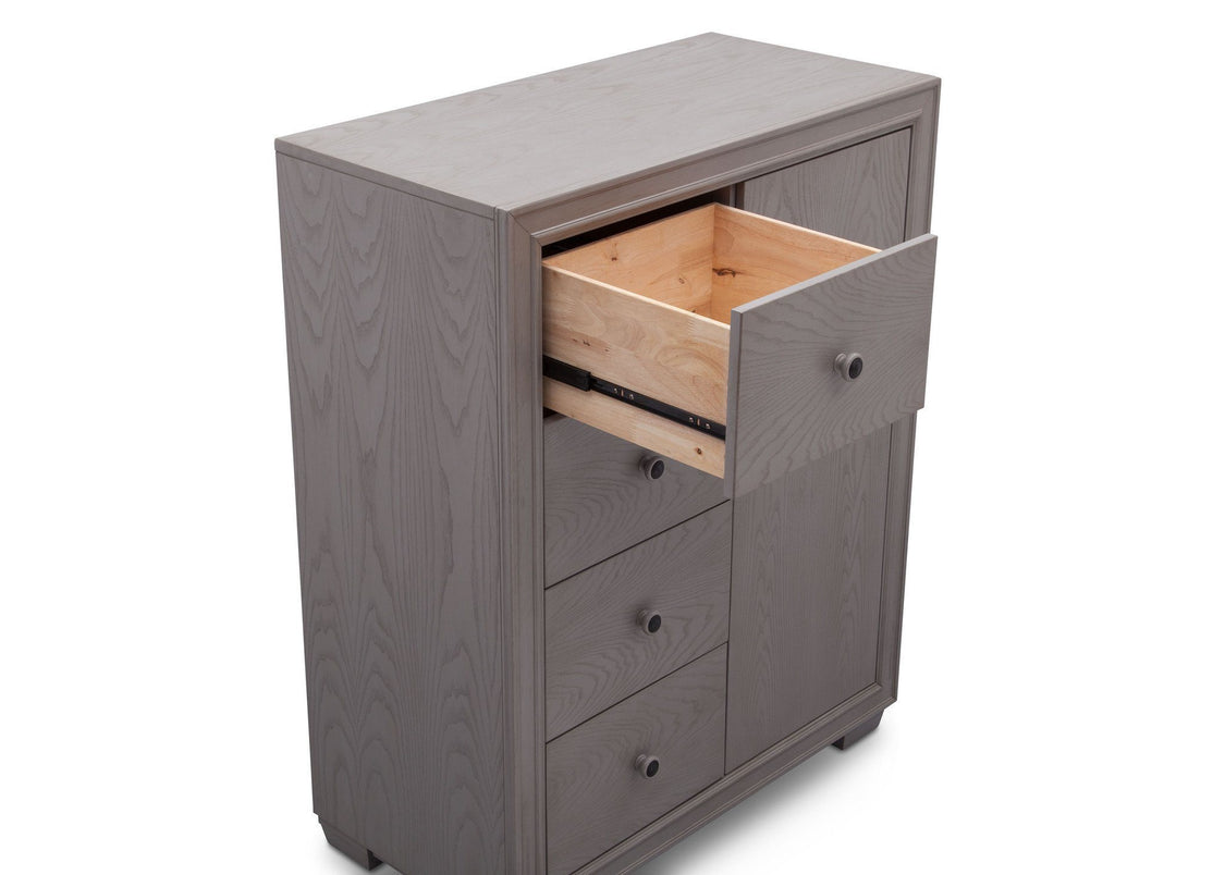 Simmons Kids Storm (161) Ravello 4 Drawer Combo Chest, Detail 2 View, b5b