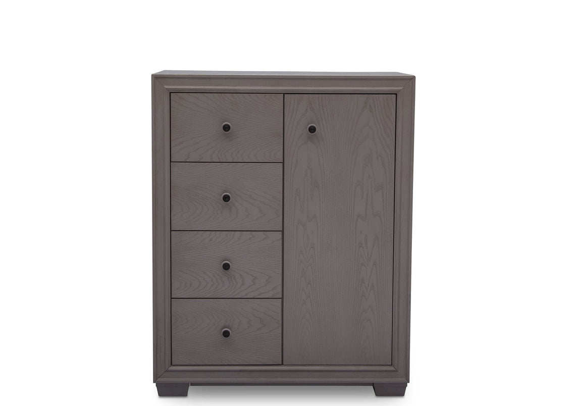 Simmons Kids Storm (161) Ravello 4 Drawer Combo Chest, Front View, b2b
