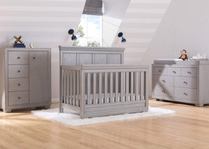 Simmons Kids Storm (161) Ravello Crib 'N' More, Room View, a1a 0