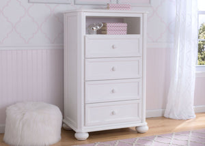 Simmons Kids Bianca (130) Peyton 4 Drawer Chest with Cubby hangtag b0b 12