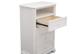 Simmons Kids Bianca (130) Peyton 4 Drawer Chest with Cubby detail view b3b 7