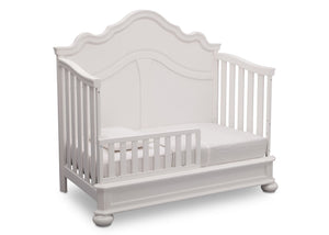 Simmons Kids Bianca (130) Peyton Crib n' more toddler bed conversion side view a4a 4