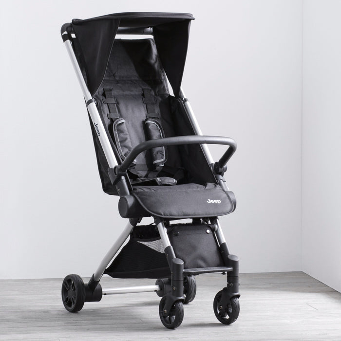 Jet Black (2095) 2-Arrow Travel Stroller