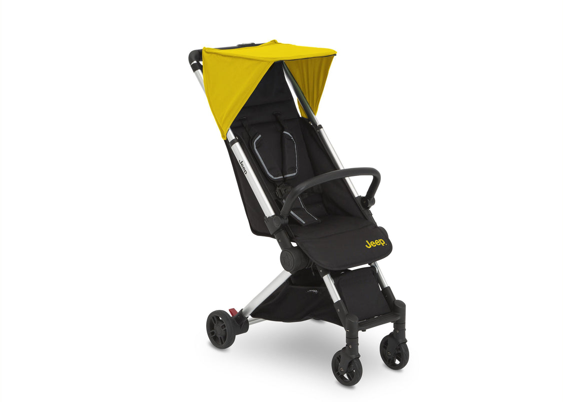 Jeep Yellow (2121) Arrow Travel Stroller, Right Silo View