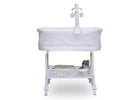 Pink Fresco (2328) 4-SleepCool Rocking Bassinet with Airflow Mesh