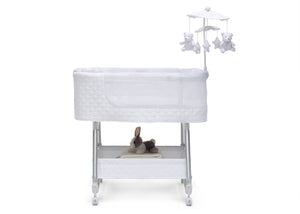 delta children smartsleep auto glide bassinet with bluetooth alloy Nod Bassinet - Smart Sleeper Compatible with Amazon