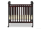 Delta Children Dark Chocolate (207) Americana Cozy Crib Front View b2b 2-Americana Cozy Crib