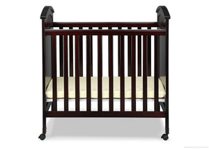 Delta Children Dark Chocolate (207) Americana Cozy Crib Front View b2b 1