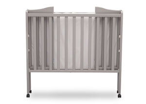 Delta Children Grey (180) Portable Folding Crib with Mattress 5