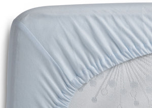Delta Children Baby Blue (470) Fitted Crib Sheet Set – 2 Pack Corner View 10