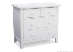 Delta Children Bianca (130) 4 Drawer Dresser Side View b2b 8