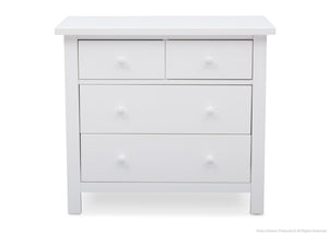 Delta Children Bianca (130) 4 Drawer Dresser Front View b1b 1