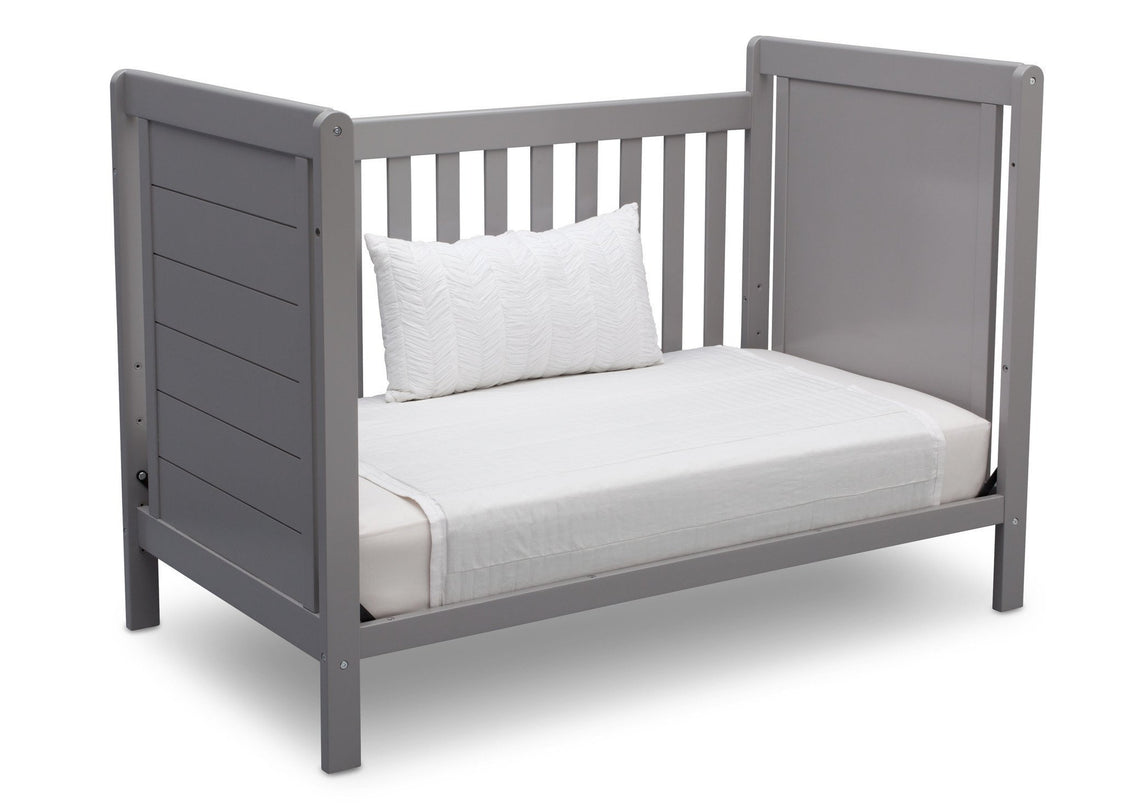 Delta Children Grey (026) Sunnyvale 4-in-1 Convertible Crib, a6a