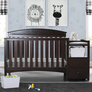 Abby Crib N Changer Dark Chocolate 207 14-Abby Crib N Changer