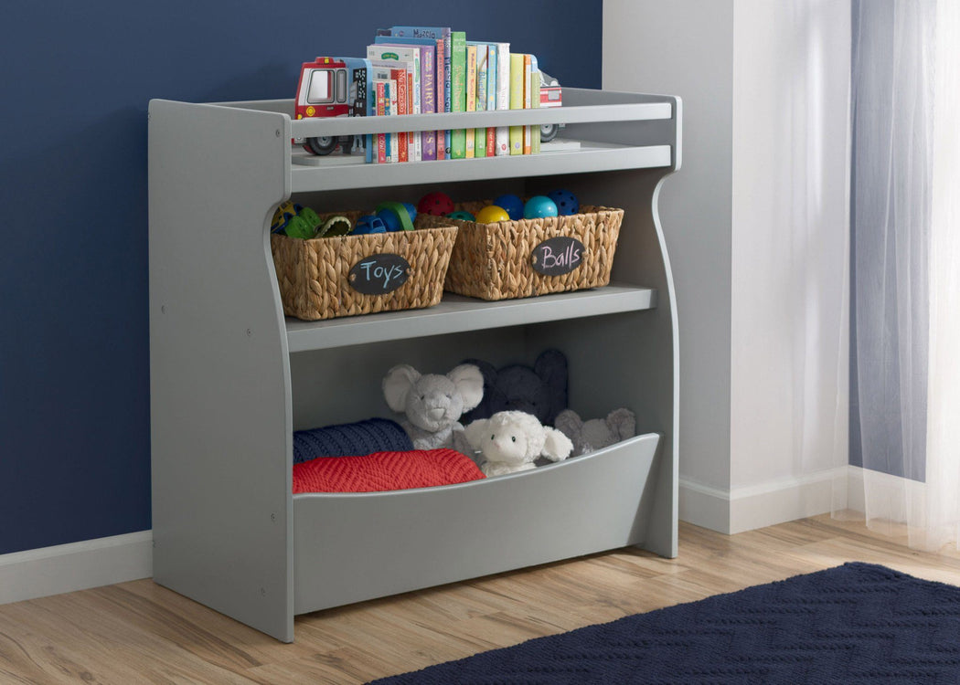Gateway 2-in-1 Changing Table & Storage UnitGrey (026)