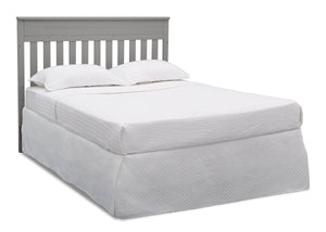 Delta Children Grey (026) Presley Convertible Crib N Changer (530260), Full Size Bed, a6a 7