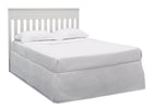 Delta Children Bianca White (130) Presley Convertible Crib N Changer (530260), Full Size Bed, b6b 11-Presley Convertible Crib and Changer
