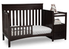 Delta Children Dark Chocolate (207) Presley Convertible Crib N Changer (530260), Toddler Bed, c4c 15-Presley Convertible Crib and Changer