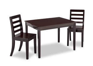 Dark Chocolate (207) 4-Gateway Table & 2 Chair Set
