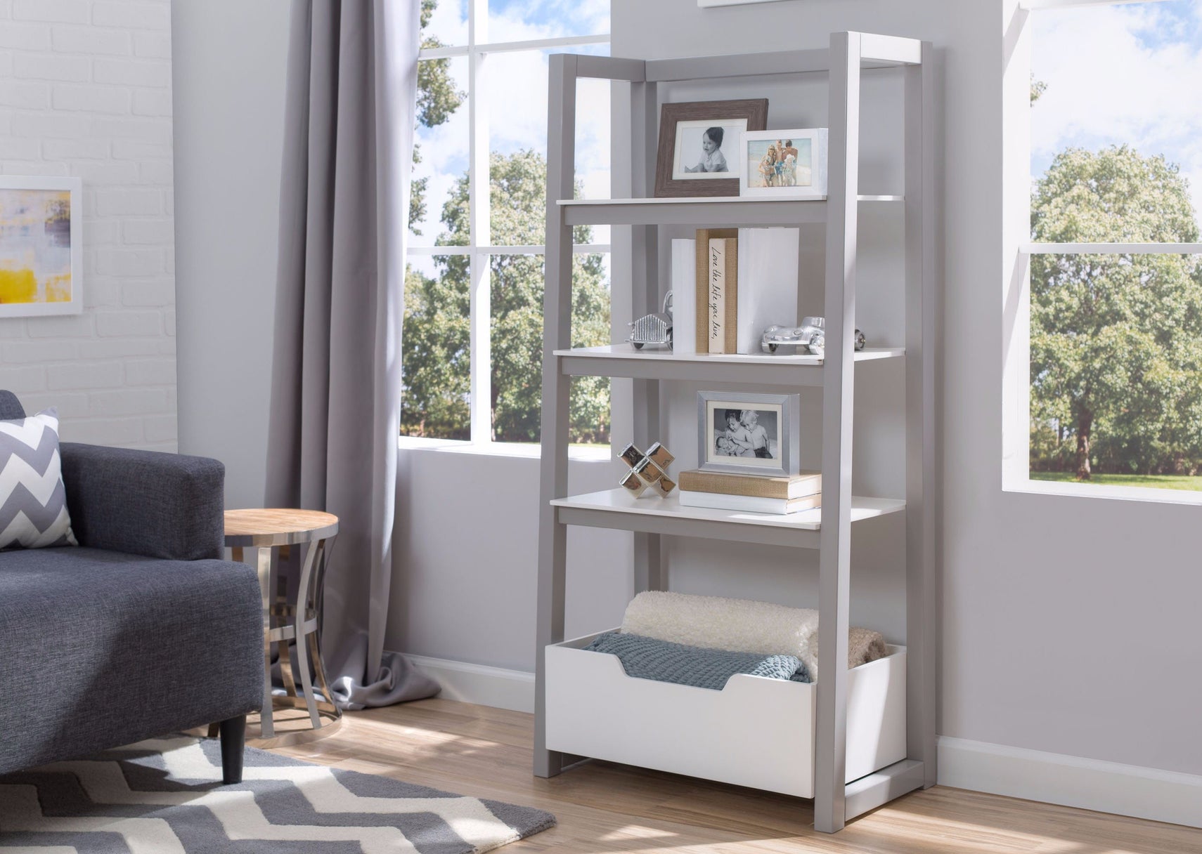 Bianca White with Grey (166) 530451-166