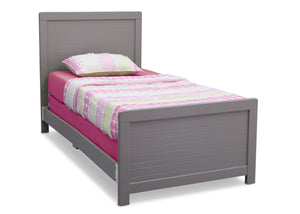 Simmons Kids Grey (026) Rowen Twin Bed with Setting 1 a1a 2
