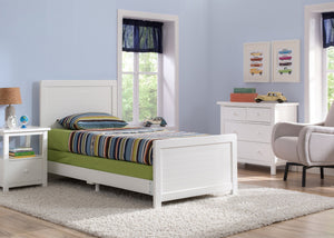 Simmons Kids Bianca (130) Rowen Twin Bed, Room View b1b 0
