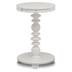 Delta Children Bianca White (130) Emery End/Side Table (531460) 44