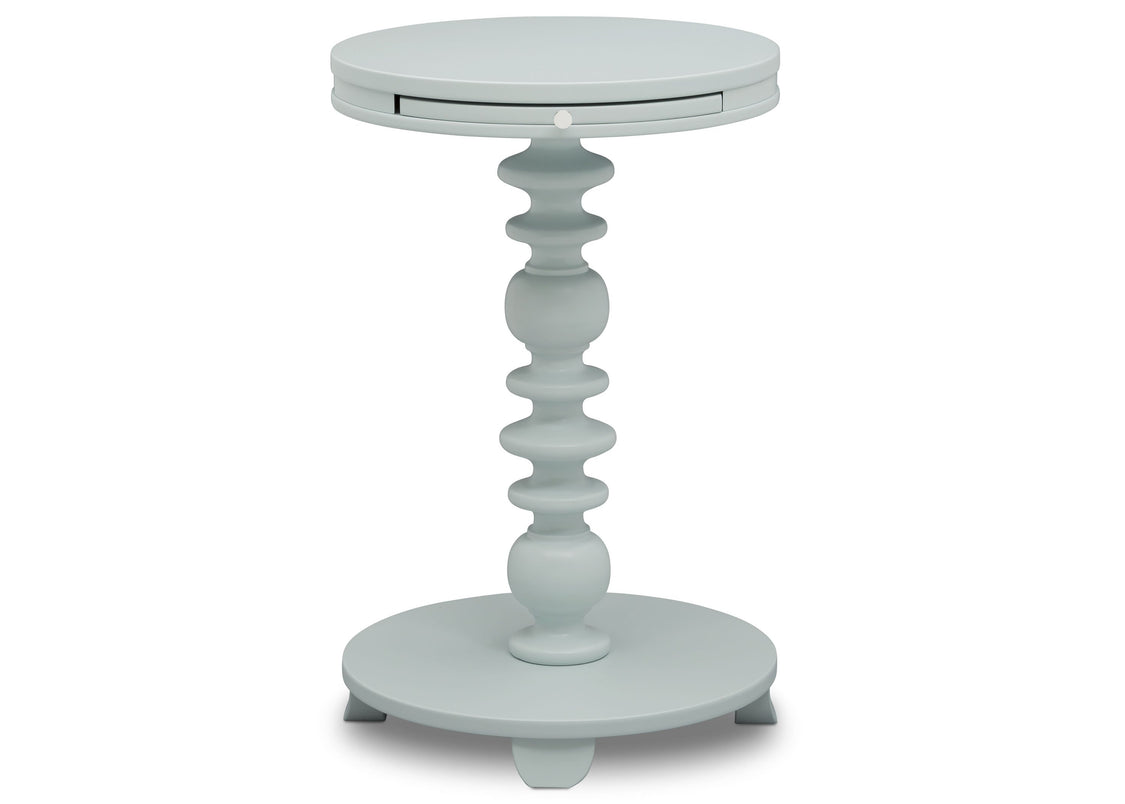 Delta Children Misty Blue (1330) Emery End/Side Table (531460), Hangtag, d3d