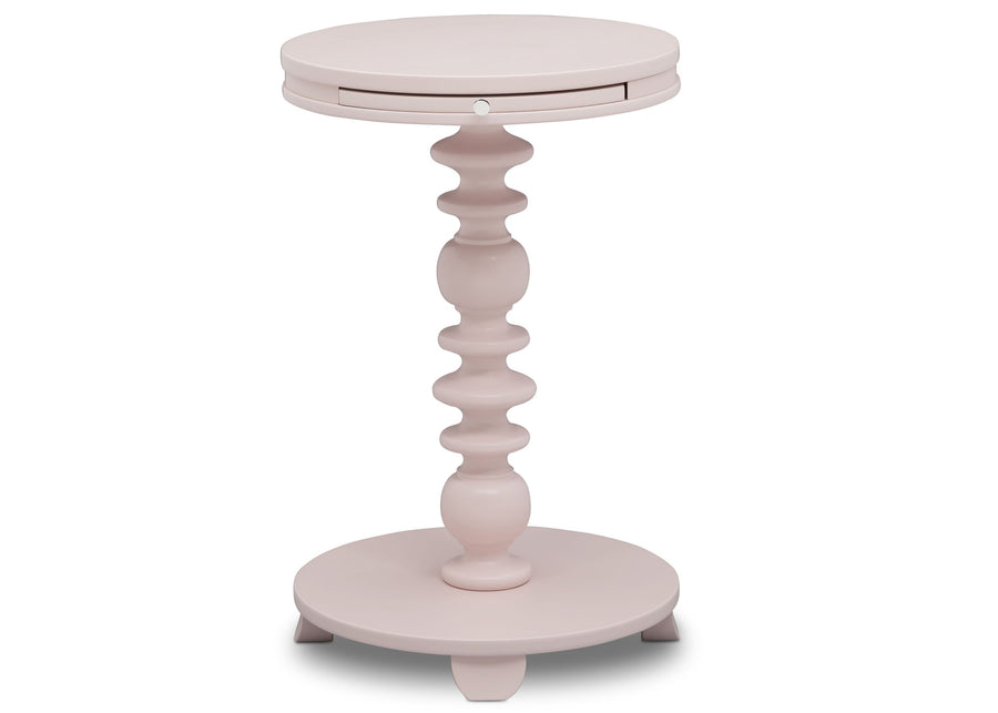 Delta Children Lotus Pink (936) Emery End/Side Table (531460), Hangtag, e3e 19-Jenny Lind Nightstand