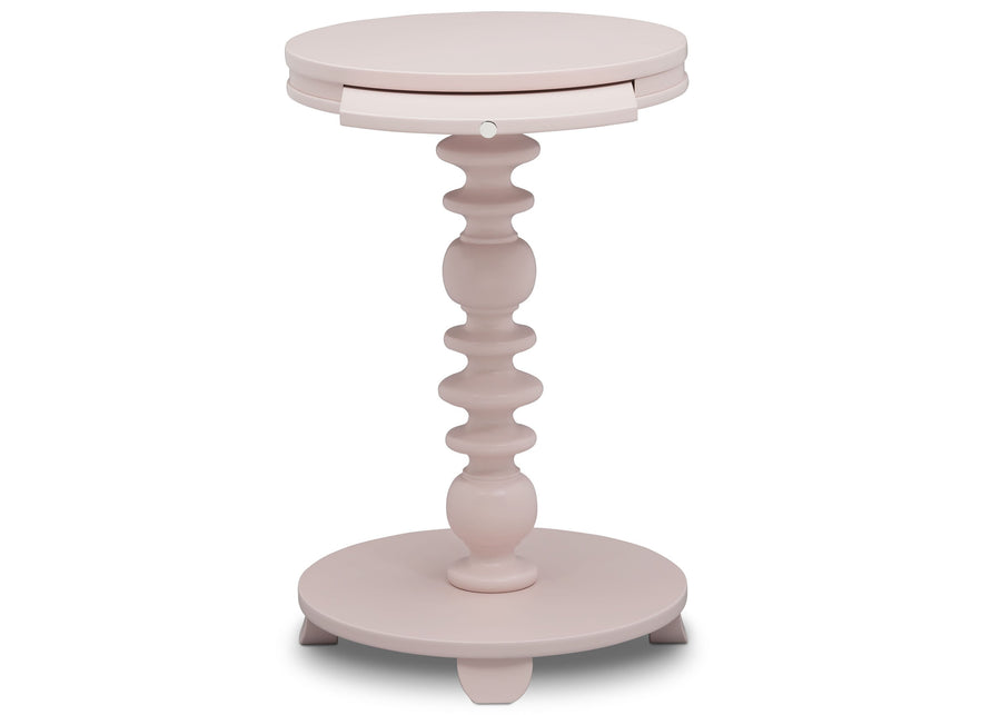 Delta Children Lotus Pink (936) Emery End/Side Table (531460), Front Silo, e4e 20-Jenny Lind Nightstand