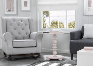 Delta Children Lotus Pink (936) Emery End/Side Table (531460), Living Room Shot, e2e 29