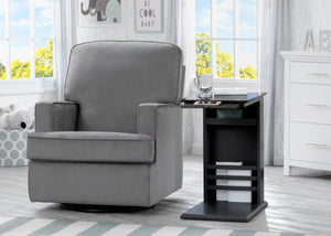 Delta Children Ebony (0011) Nolan End/Side Table (531460), End Table Room Shot, c1c 35