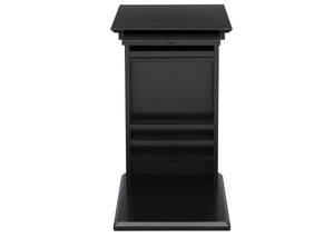 Delta Children Ebony (0011) Nolan End/Side Table (531460), Storage, c6c 15